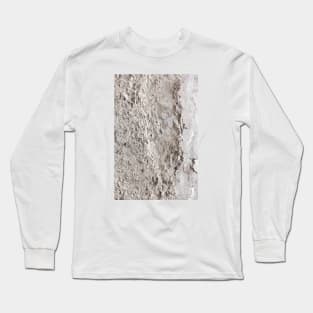 Sand texture on beach Long Sleeve T-Shirt